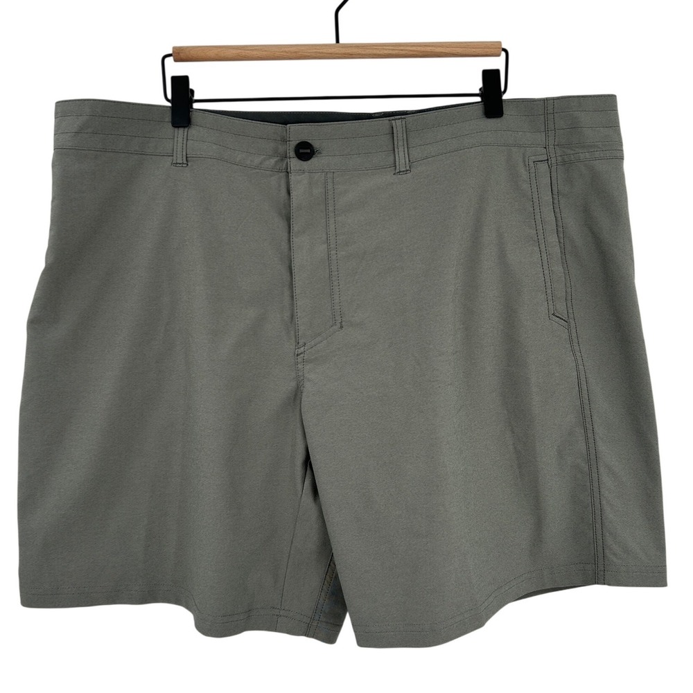 Kuhl Mens Upshift Cargo Shorts Size 42 Gray Hiking Outdoor Performance 8 Inseam